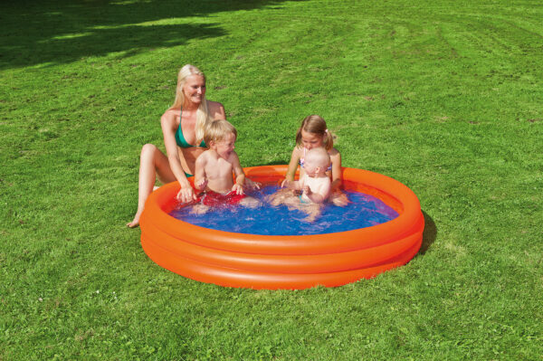 2060056 3 ring pool planschbecken uni orange