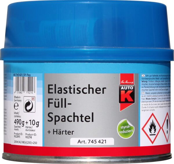 2068258 auto k elastischer fuellspachtel 500g