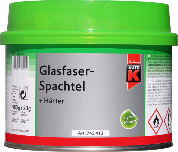 2068265 auto k glasfaserspachtel 1000g