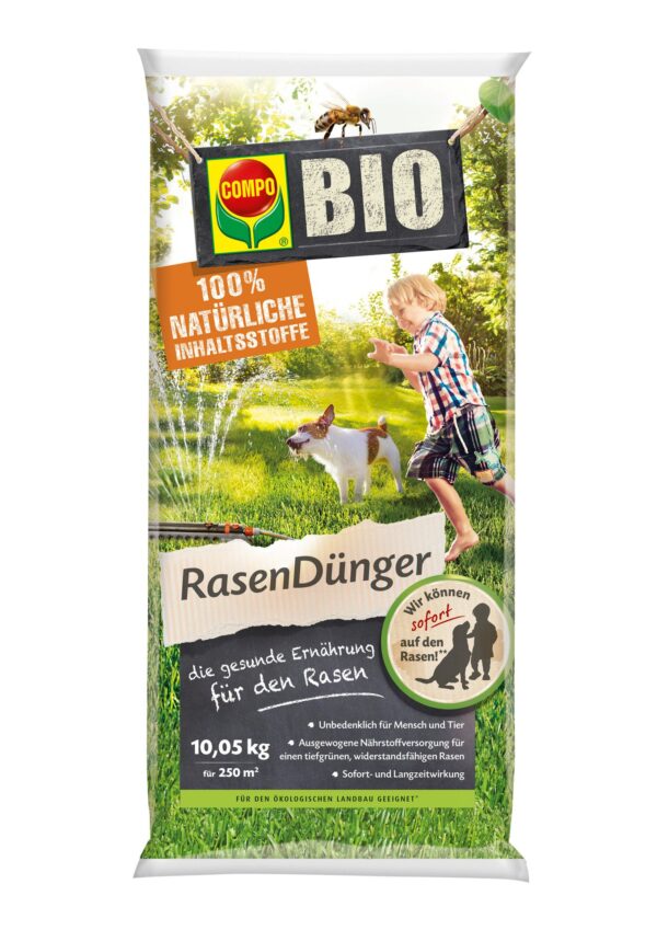 2143816 bio rasenduenger 10 05 kg fuer 250 m