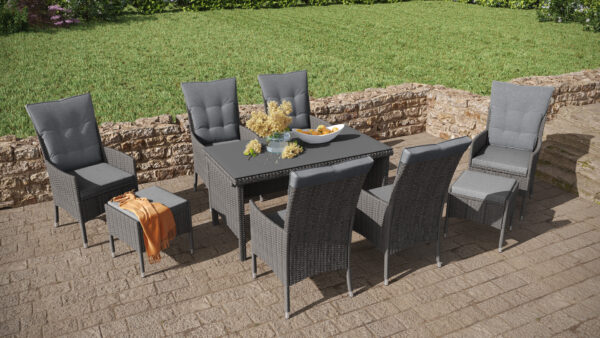 2389463 dining set louanne 9 teilig