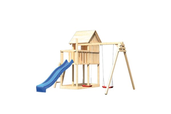 2395492 stelzenspielhaus frieda mit 2 5m rutsche