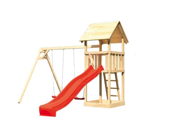 2395629 kinderspielturm lotti mit 2 5m rutsche