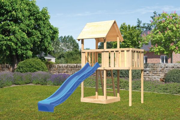 2532416 kinderspielturm lotti mit 2 5m rutsche