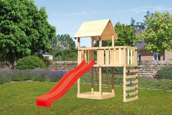 2532425 kinderspielturm lotti mit 2 5m rutsche