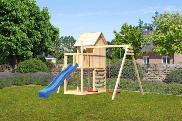 2532527 stelzenspielhaus frieda mit 2 5m rutsche