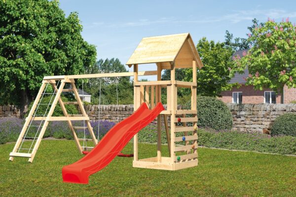 2532554 kinderspielturm lotti mit 2 5m rutsche