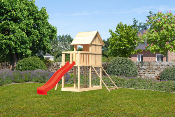 2532622 stelzenspielhaus frieda mit 2 5m rutsche