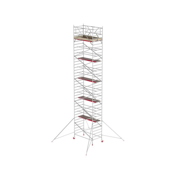 altrex aluminium fahrgeruest rs tower 42 1 35 x 2 45 m arbeitshoehe bis 12 2m