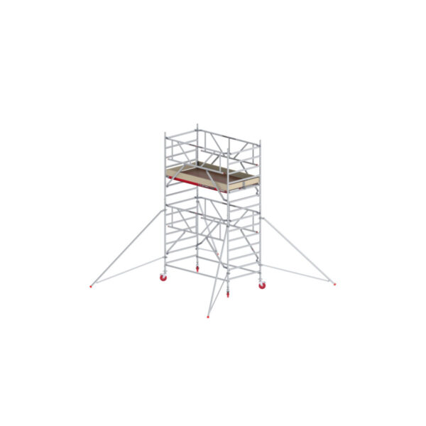 altrex fahrgerueste rs tower 42 s mit safe quick gelaender 1 35 x 1 85 m arbeitshoehe bis 5 2m