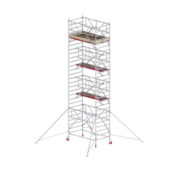 altrex fahrgerueste rs tower 42 s mit safe quick gelaender 1 35 x 1 85 m arbeitshoehe bis 9 2m