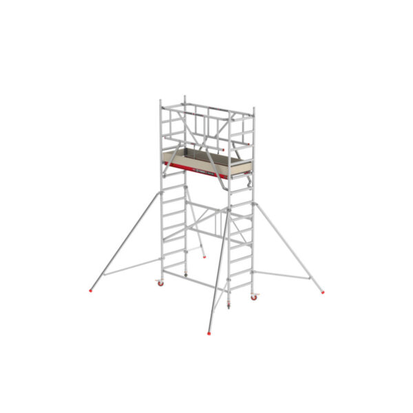 altrex rs 44 power zimmergeruest mit safe quick gelaendern arbeitshoehe bis 4 8m