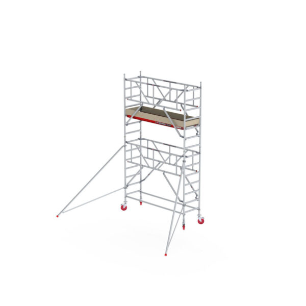 altrex rs tower 41 holzplattform 0 75m x 1 85m safe quick arbeitshoehe 5 2m