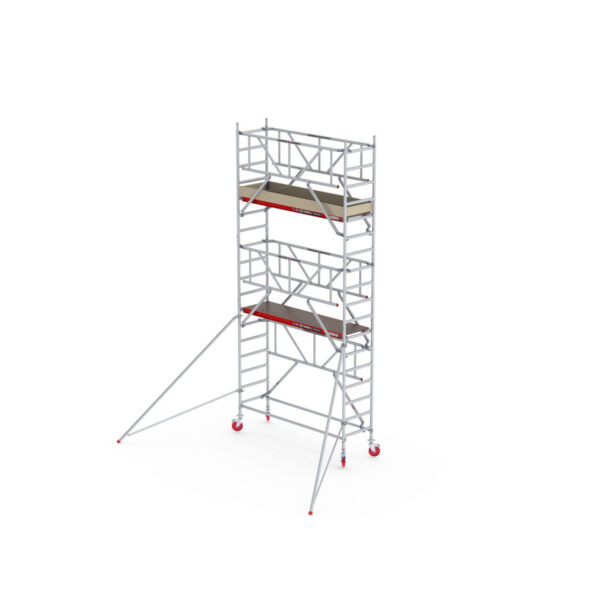 altrex rs tower 41 holzplattform 0 75m x 1 85m safe quick arbeitshoehe 6 2m