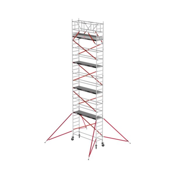 altrex rs tower 51 aluminium fahrgeruest 0 75 x 2 45 m holz plattformen arbeitshoehe bis 10 2m