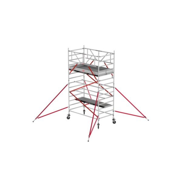 altrex rs tower 52 fahrgeruest breit 1 35x1 85 m fiber deck plattform arbeitshoehe bis 5 2m