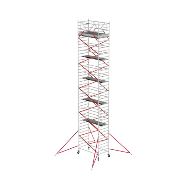 altrex rs tower 52 fahrgeruest breit 1 35x1 85 m holz plattformen arbeitshoehe bis 13 2m