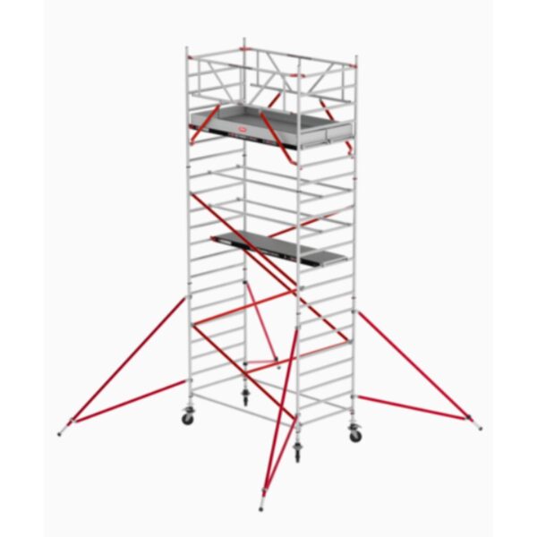 altrex rs tower 52 fahrgeruest breit 1 35x1 85 m holz plattformen arbeitshoehe bis 7 2m