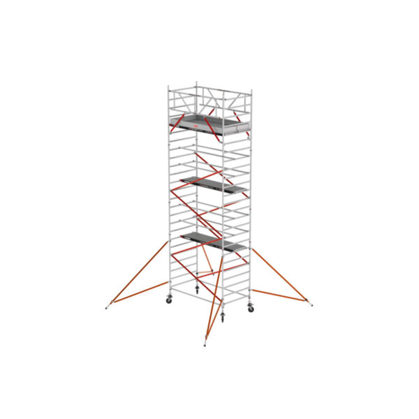 altrex rs tower 52 fahrgeruest breit 1 35x1 85 m holz plattformen arbeitshoehe bis 8 2m