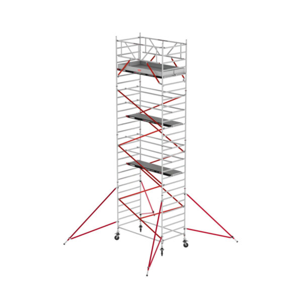 altrex rs tower 52 fahrgeruest breit 1 35x1 85 m holz plattformen arbeitshoehe bis 9 2m