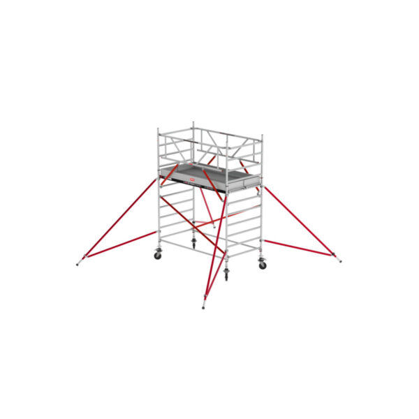 altrex rs tower 52 fahrgeruest breit 1 35x1 85 m holzplattform arbeitshoehe bis 4 2m