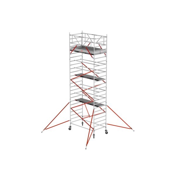 altrex rs tower 52 fahrgeruest breit 1 35x2 45 m fiber deck plattformen arbeitshoehe bis 7 2m