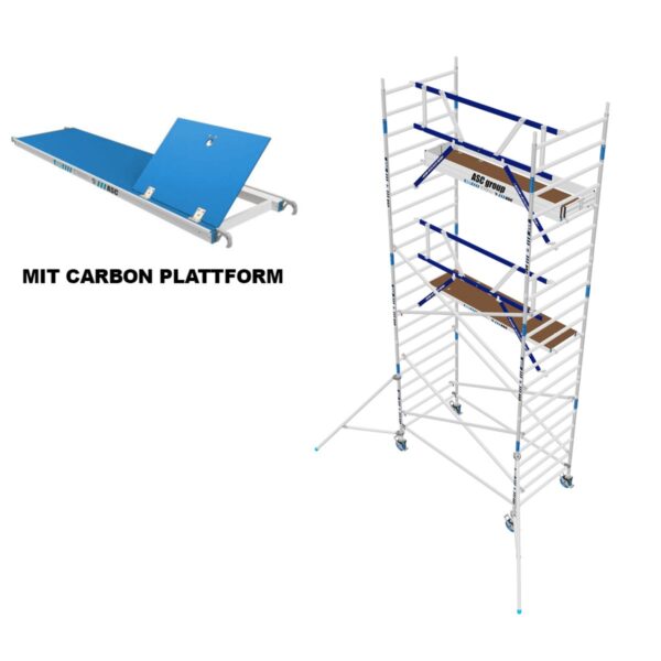 asc group ags rollgeruest 135x250x5 3ph carbon einseitig