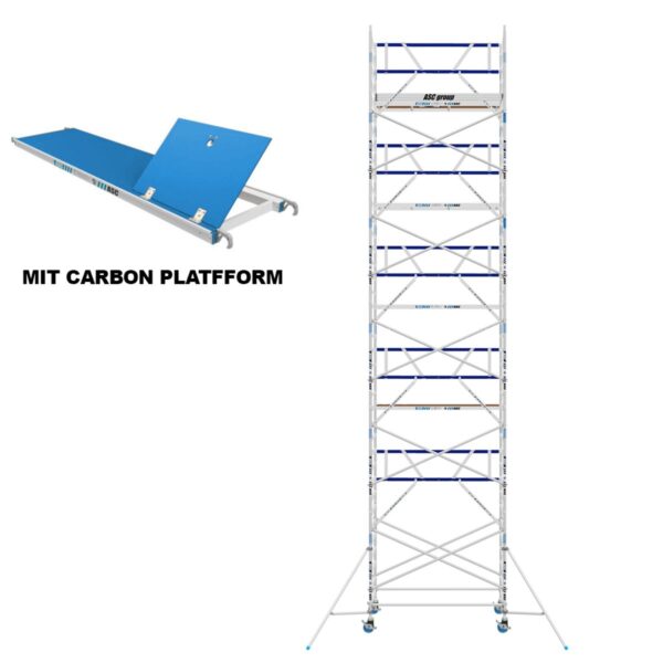asc group ags rollgeruest 135x305x11 3ph carbon einseitig