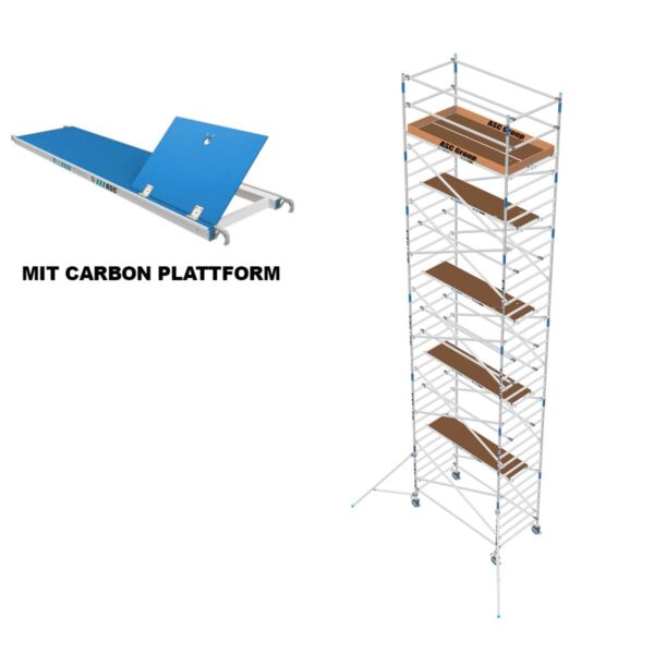 asc group asc rollgeruest 135x190x9m ph carbon