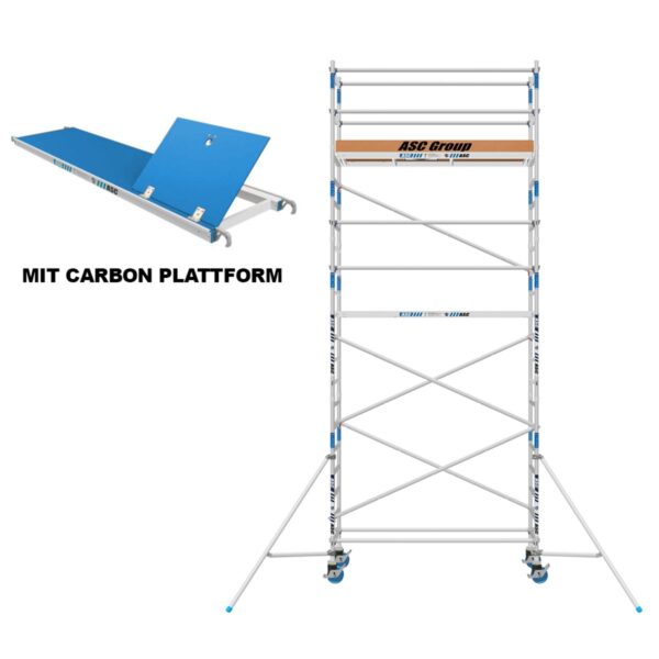 asc group asc rollgeruest 75x190x5 3ph carbon