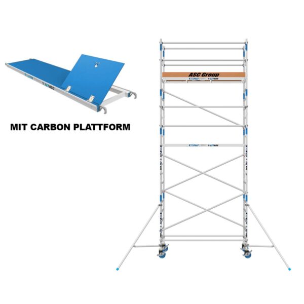 asc group asc rollgeruest 75x305x5 3ph carbon