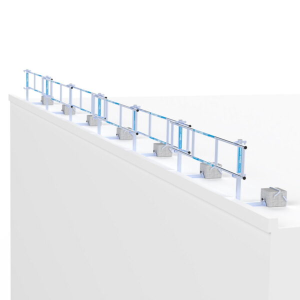 asc group sgs slim dachrandsicherung fuer flachdach komplettset 18m