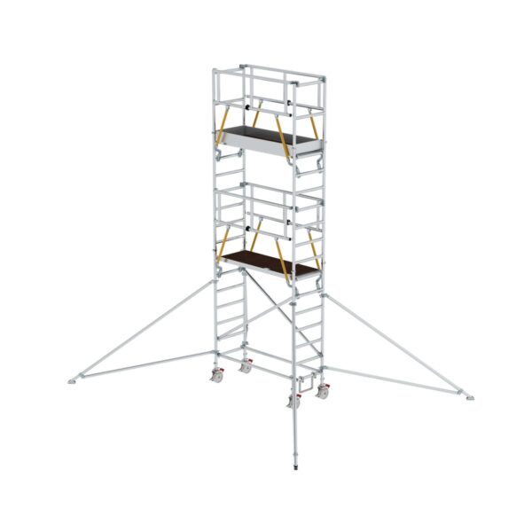 guenzburger steigtechnik rollgeruest sg 0 75 x 1 80 m mit ausleger plattformhoehe 4 47 m