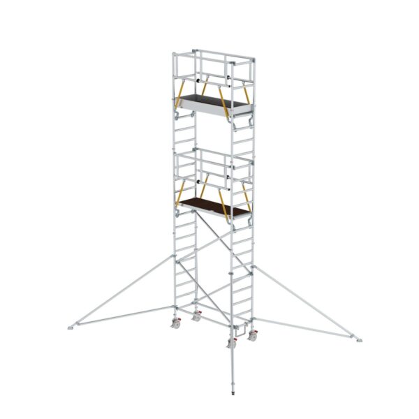 guenzburger steigtechnik rollgeruest sg 0 75 x 1 80 m mit ausleger plattformhoehe 5 59 m