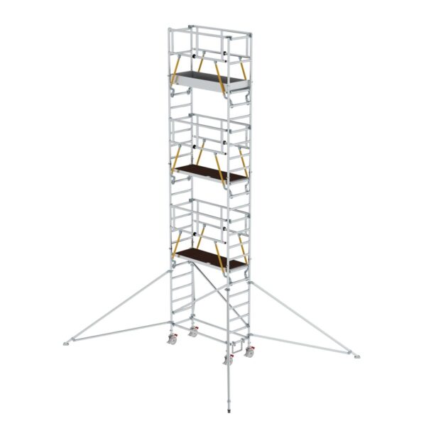 guenzburger steigtechnik rollgeruest sg 0 75 x 1 80 m mit ausleger plattformhoehe 6 43 m