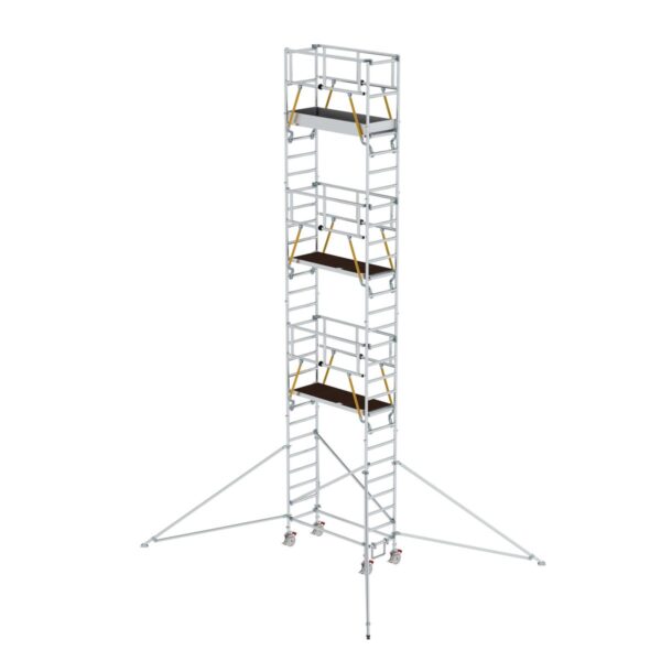 guenzburger steigtechnik rollgeruest sg 0 75 x 1 80 m mit ausleger plattformhoehe 7 55 m