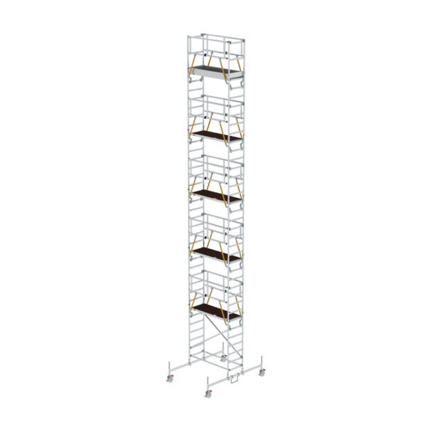 guenzburger steigtechnik rollgeruest sg 0 75 x 1 80 m mit fahrbalken plattformhoehe 10 45 m