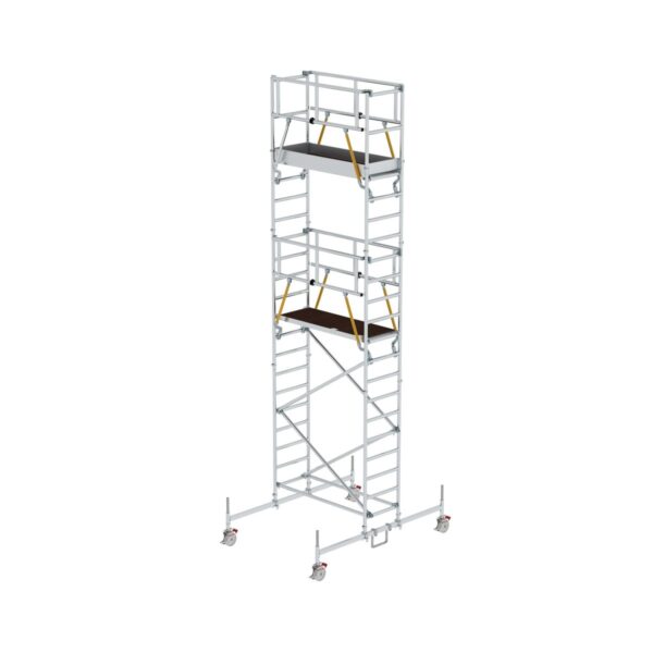 guenzburger steigtechnik rollgeruest sg 0 75 x 1 80 m mit fahrbalken plattformhoehe 5 78 m