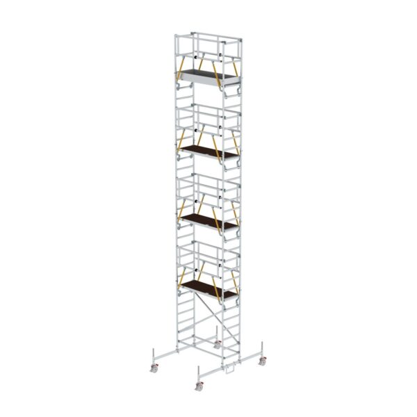 guenzburger steigtechnik rollgeruest sg 0 75 x 1 80 m mit fahrbalken plattformhoehe 8 58 m