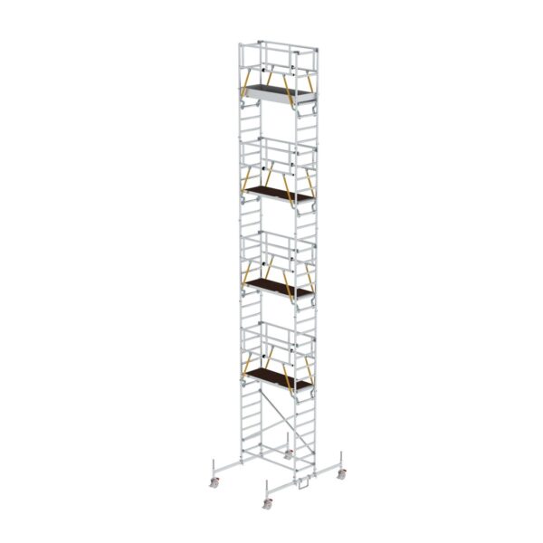 guenzburger steigtechnik rollgeruest sg 0 75 x 1 80 m mit fahrbalken plattformhoehe 9 70 m