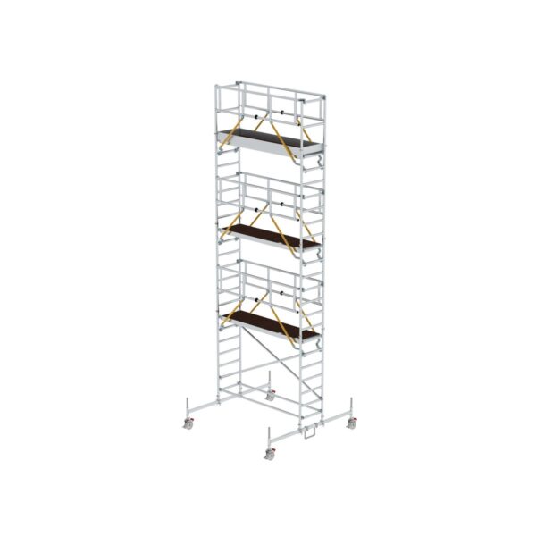 guenzburger steigtechnik rollgeruest sg 0 75 x 2 45 m mit fahrbalken plattformhoehe 6 62 m