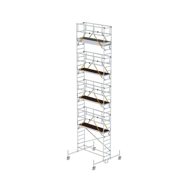 guenzburger steigtechnik rollgeruest sg 0 75 x 2 45 m mit fahrbalken plattformhoehe 8 58 m