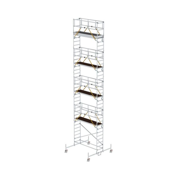 guenzburger steigtechnik rollgeruest sg 0 75 x 2 45 m mit fahrbalken plattformhoehe 9 70 m