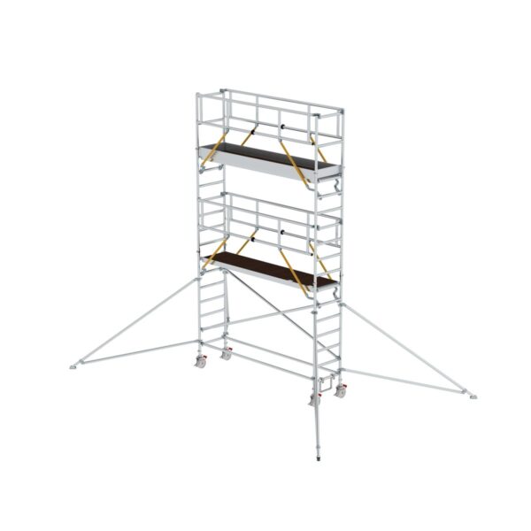 guenzburger steigtechnik rollgeruest sg 0 75 x 3 0 m mit ausleger plattformhoehe 4 47 m