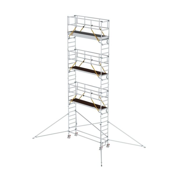 guenzburger steigtechnik rollgeruest sg 0 75 x 3 0 m mit ausleger plattformhoehe 7 55 m