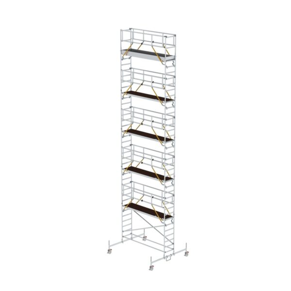 guenzburger steigtechnik rollgeruest sg 0 75 x 3 0 m mit fahrbalken plattformhoehe 10 54 m