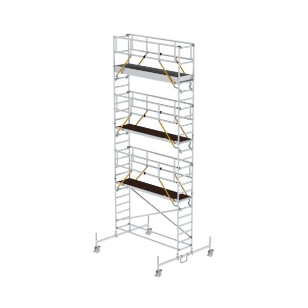 guenzburger steigtechnik rollgeruest sg 0 75 x 3 0 m mit fahrbalken plattformhoehe 6 62 m