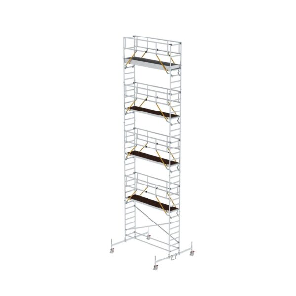 guenzburger steigtechnik rollgeruest sg 0 75 x 3 0 m mit fahrbalken plattformhoehe 9 70 m