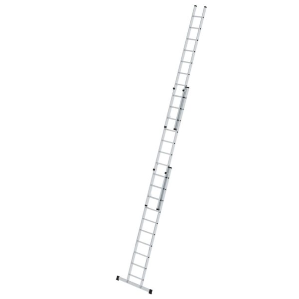 guenzburger steigtechnik sprossen schiebeleiter 3 teilig mit standard traverse 3x10 sprossen