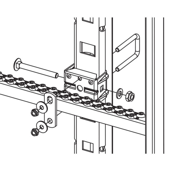 hailo professional halterung auf sprosse 30x30 stfvz